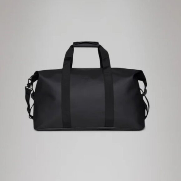RAINS Hilo Weekend Overnight Bag Luggage Duffle - Black - NEW NWT - Picture 1 of 4
